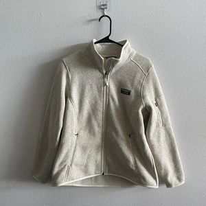 L.L. Bean full zip sweater fleece